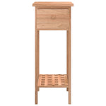 Sidebord Med Skuff 25X25X60 Cm Heltre Valnøtt