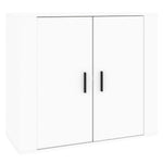 Skjenk Hvit 80X33X70 Cm Konstruert Tre