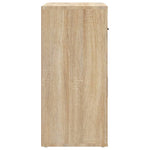 Skjenk Sonoma Eik 80X33X70 Cm Konstruert Tre