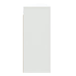 Veggskap Hvit 80X33X80 Cm Konstruert Tre