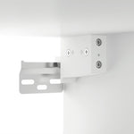 Veggskap Hvit 80X33X80 Cm Konstruert Tre