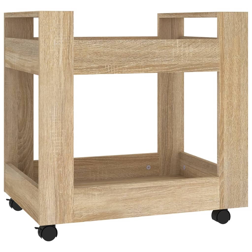 Tralle Til Skrivebord Sonoma Eik 60X45X60 Cm Konstruert Tre