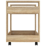 Tralle Til Skrivebord Sonoma Eik 60X45X60 Cm Konstruert Tre