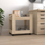 Tralle Til Skrivebord Sonoma Eik 60X45X60 Cm Konstruert Tre