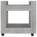 Tralle Til Skrivebord Grå Eik 60X45X60 Cm Konstruert Tre