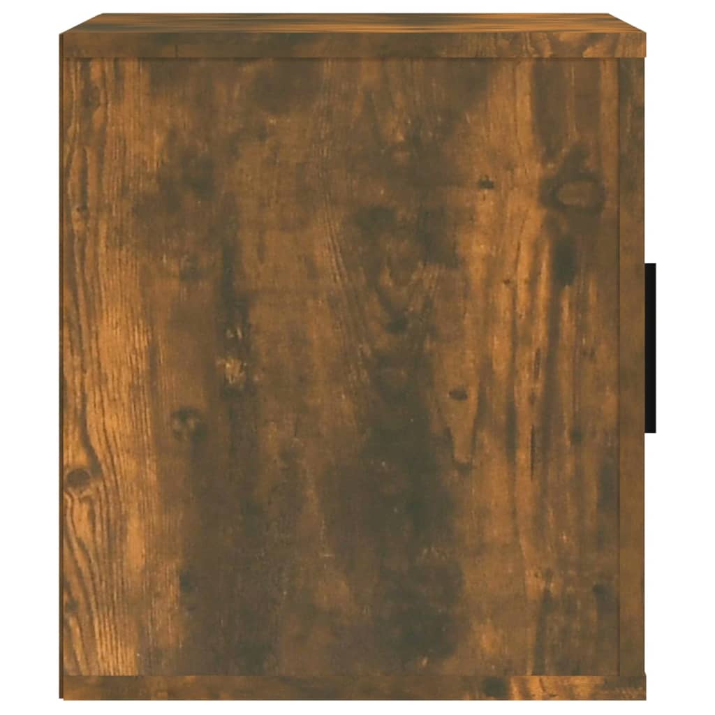 Tv-Benk Røkt Eik 100X35X40 Cm Konstruert Tre