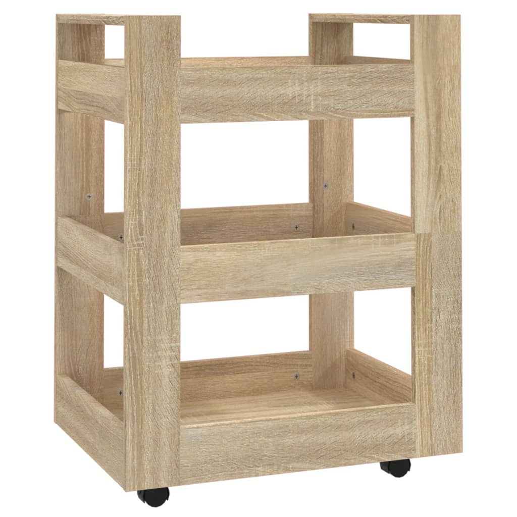 Kjøkkentralle Sonoma Eik 60X45X80 Cm Konstruert Tre