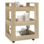 Kjøkkentralle Sonoma Eik 60X45X80 Cm Konstruert Tre
