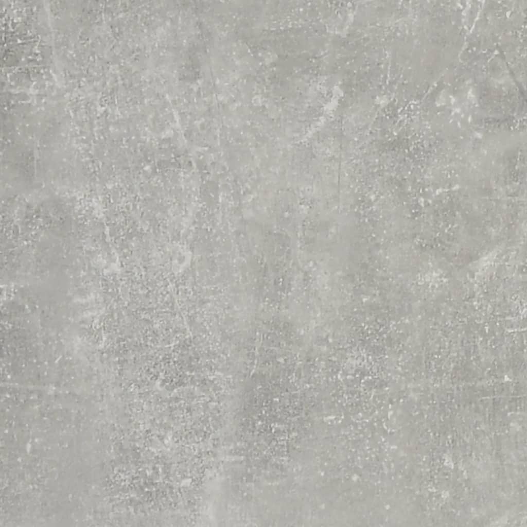 Kjøkkentralle Betonggrå 60X45X80 Cm Konstruert Tre