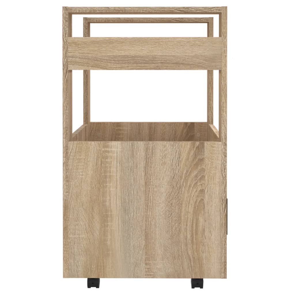 Kjøkkentralle Sonoma Eik 60X45X80 Cm Konstruert Tre