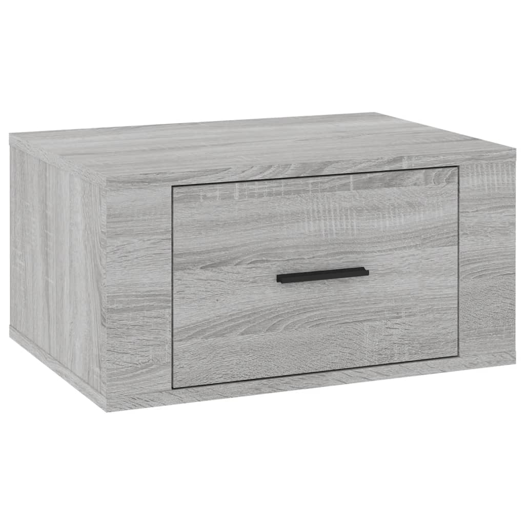 Veggmontert Nattbord Sonoma Oak 50X36X25 Cm