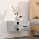 Veggmontert Nattbord Sonoma Oak 50X36X25 Cm