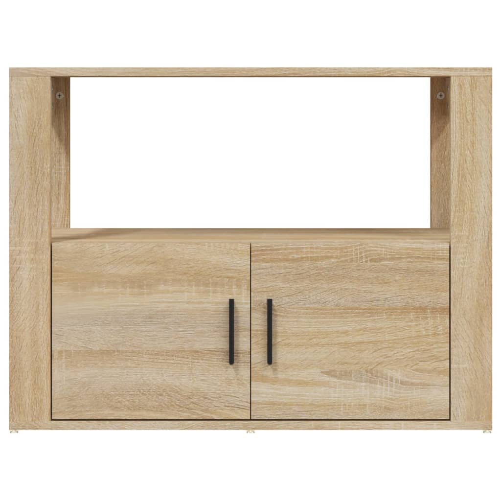 Skjenk Sonoma Eik 80X30X60 Cm Konstruert Tre