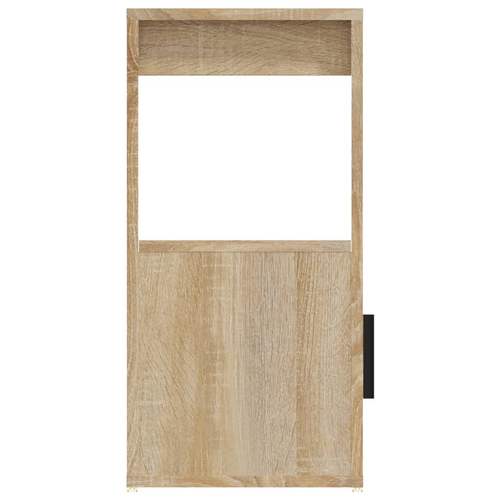 Skjenk Sonoma Eik 80X30X60 Cm Konstruert Tre