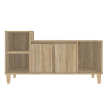 Tv-Benk Sonoma Eik 100X35X55 Cm Konstruert Tre