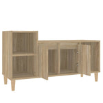 Tv-Benk Sonoma Eik 100X35X55 Cm Konstruert Tre
