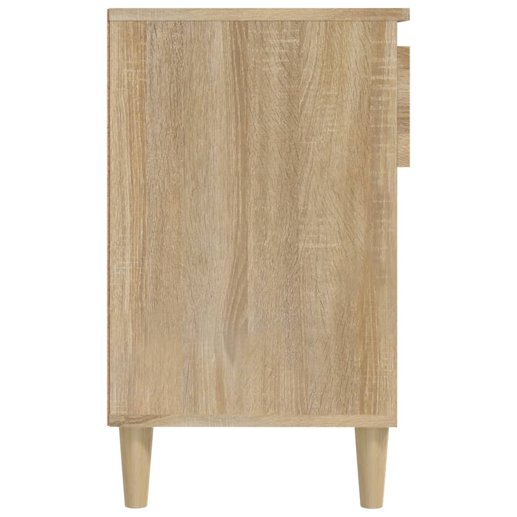 Skoskap Sonoma Eik 102X36X60 Cm Konstruert Tre