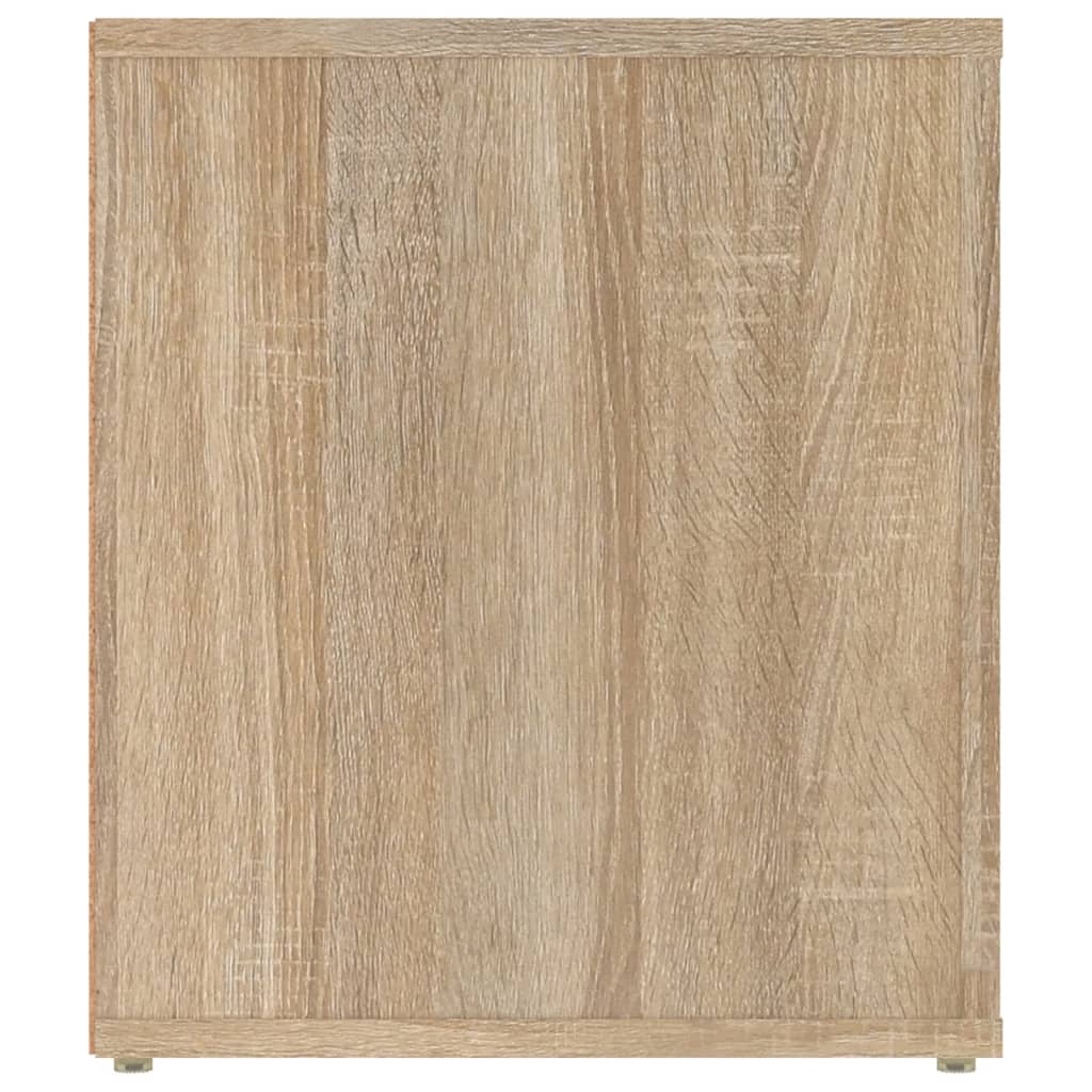 Tv-Benk Sonoma Eik 100X35X40 Cm Konstruert Tre