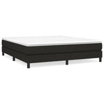 Boxspring-Sengeramme Boksfjær Svart 180X200 Cm Super King Stoff