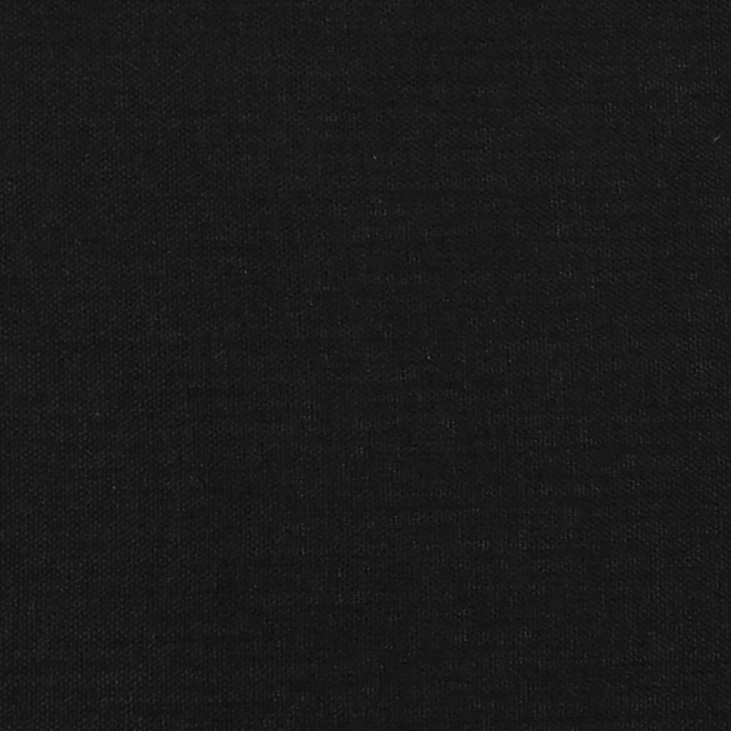 Boxspring-Sengeramme Boksfjær Svart 180X200 Cm Super King Stoff