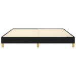 Boxspring-Sengeramme Boksfjær Svart 180X200 Cm Super King Stoff
