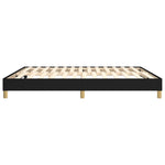 Boxspring-Sengeramme Boksfjær Svart 180X200 Cm Super King Stoff
