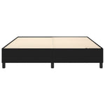 Boxspring-Sengeramme Boksfjær Svart 180X200 Cm Super King Stoff