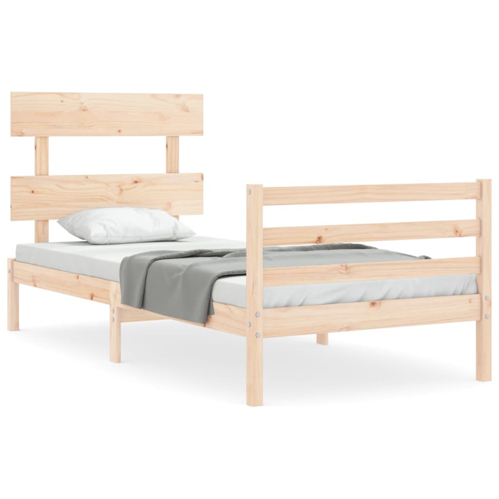 Sengeramme Med Hodegavl 90X200 Cm Heltre