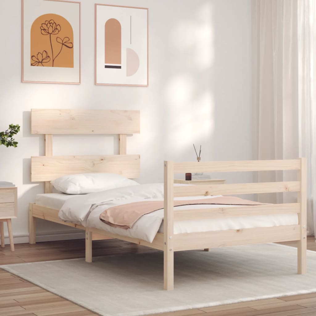 Sengeramme Med Hodegavl 90X200 Cm Heltre