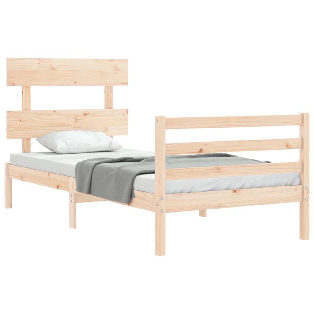 Sengeramme Med Hodegavl 90X200 Cm Heltre