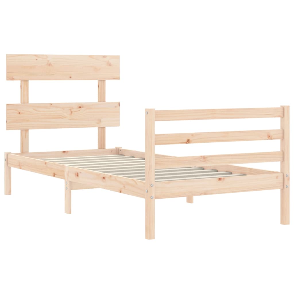 Sengeramme Med Hodegavl 90X200 Cm Heltre