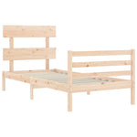 Sengeramme Med Hodegavl 90X200 Cm Heltre