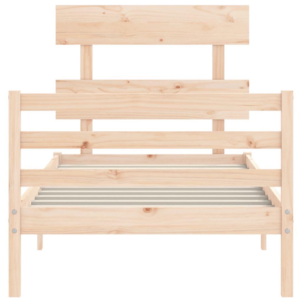 Sengeramme Med Hodegavl 90X200 Cm Heltre