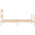 Sengeramme Med Hodegavl 90X200 Cm Heltre