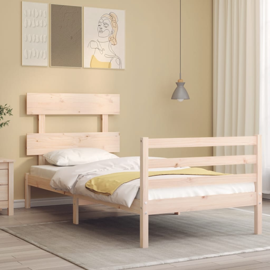 Sengeramme Med Hodegavl 90X200 Cm Heltre