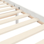 Sengeramme Med Hodegavl Hvit 140X190 Cm Heltre