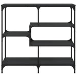 Konsollbord Svart 103X32X95 Cm Konstruert Tre
