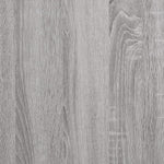 Skriverbord 2 Hyller Grå Sonoma 44X26X31,5 Cm Konstruert Tre