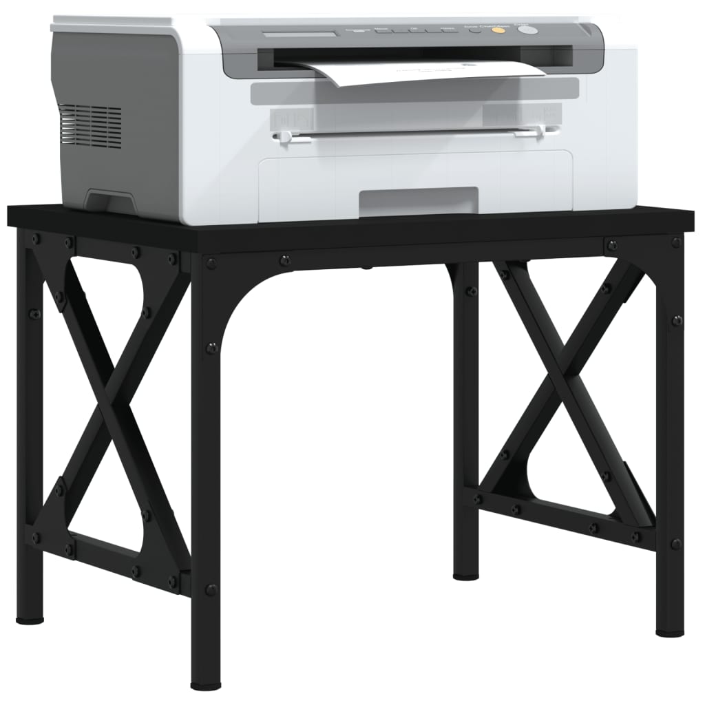 Skriverbord Svart 40X30X31 Cm Konstruert Tre