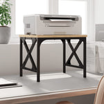 Skriverbord Sonoma Eik 40X30X31 Cm Konstruert Tre