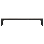 Skjermstativ Grå Sonoma 85X23X15,5 Cm Konstruert Tre