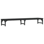 Skjermstativ Svart 105X23X15,5 Cm Konstruert Tre