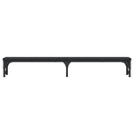 Skjermstativ Svart 105X23X15,5 Cm Konstruert Tre