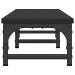 Skjermstativ Svart 105X23X15,5 Cm Konstruert Tre
