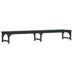 Skjermstativ Svart 105X23X15,5 Cm Konstruert Tre