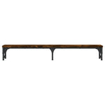 Skjermstativ Røkt Eik 105X23X15,5 Cm Konstruert Tre