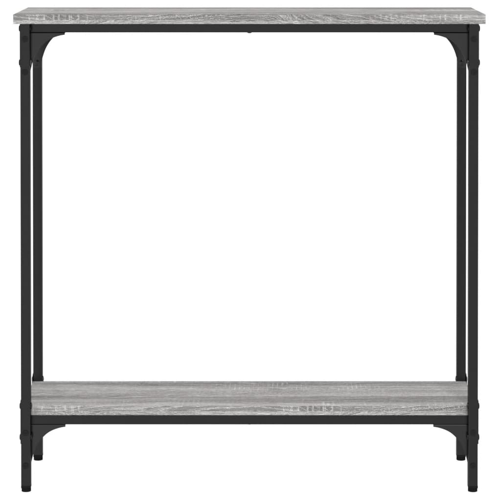 Konsollbord Grå Sonoma 75X22,5X75 Cm Konstruert Tre