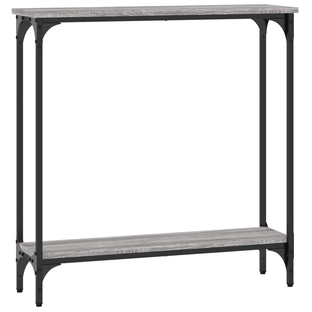 Konsollbord Grå Sonoma 75X22,5X75 Cm Konstruert Tre