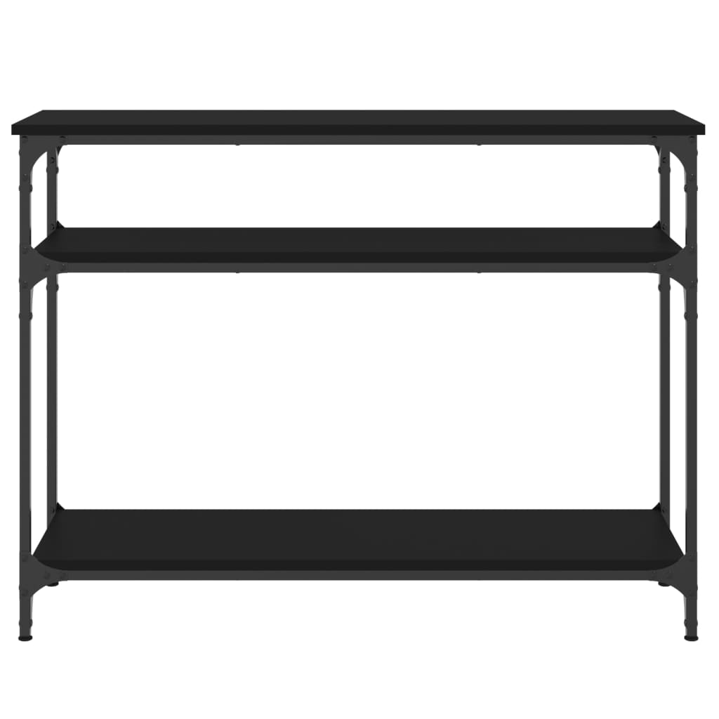 Konsollbord Svart 100X29X75 Cm Konstruert Tre
