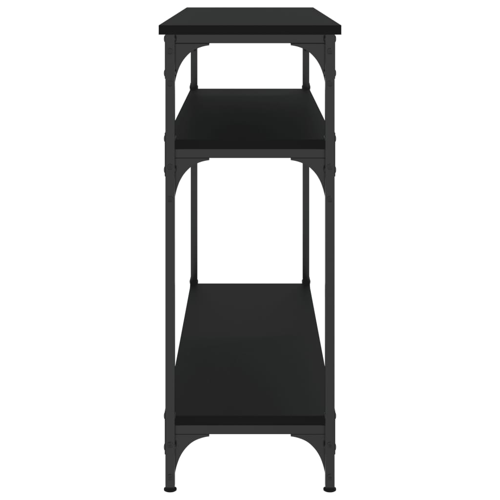 Konsollbord Svart 100X29X75 Cm Konstruert Tre